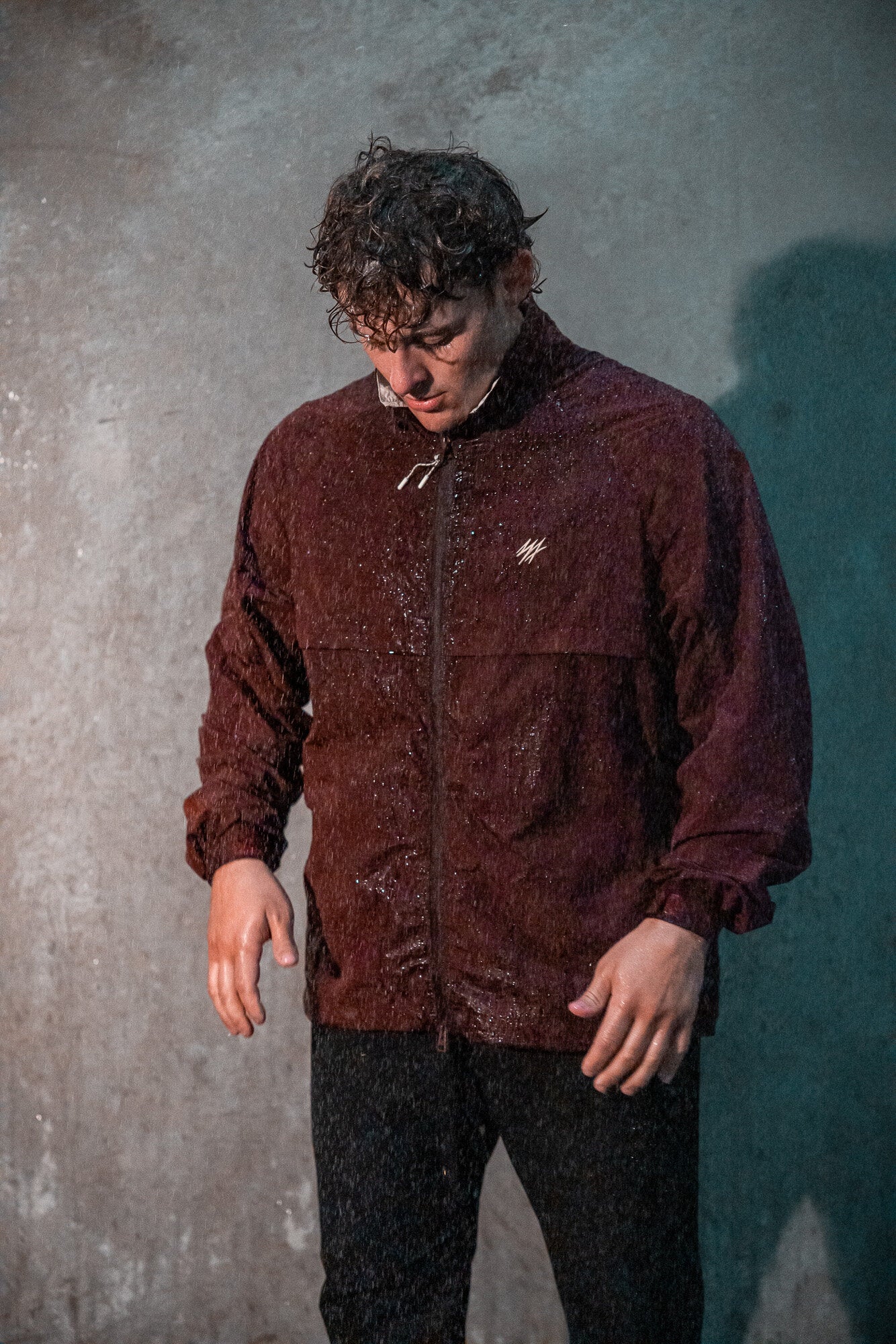 The ‘Boundary' Windbreaker Burgundy