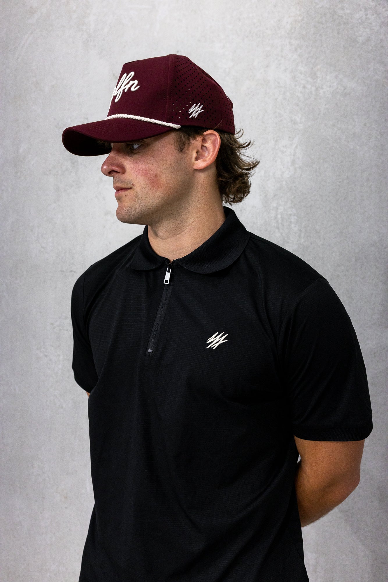 The 'Reserve' Black Tee