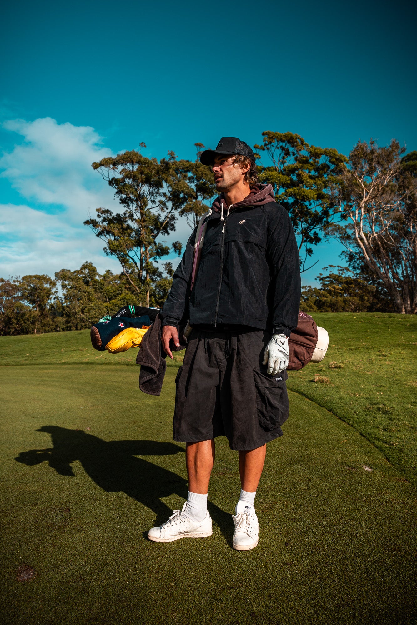 The ‘Boundary' Windbreaker Black