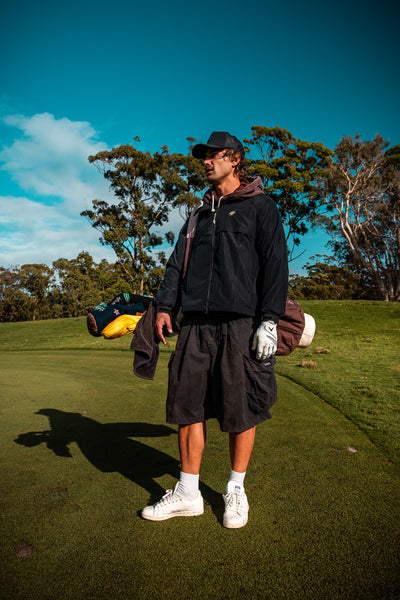 The ‘Boundary' Windbreaker Black