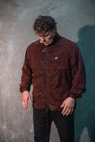The ‘Boundary' Windbreaker Burgundy