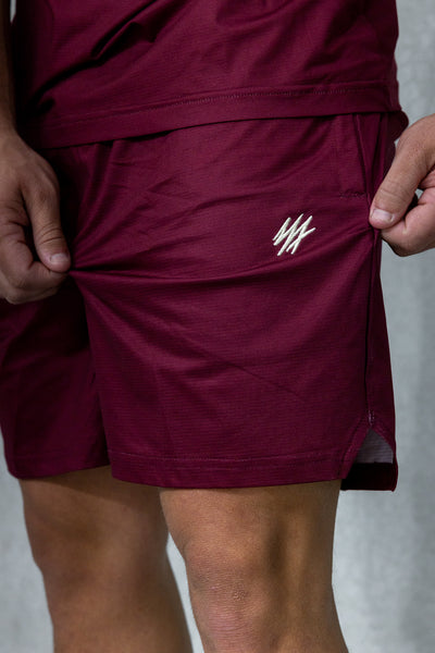 The 'Reserve' Burgundy Shorts