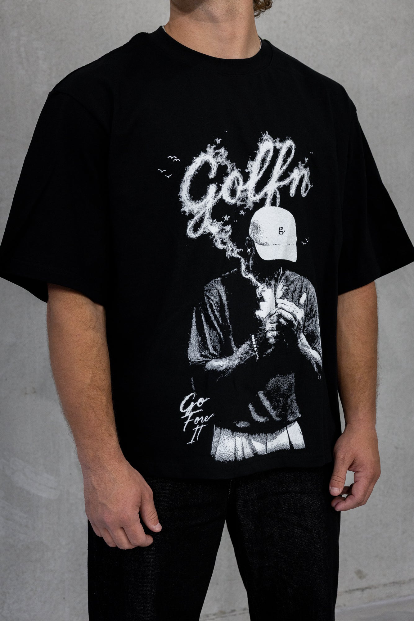 Golfn Oversized Box Tee