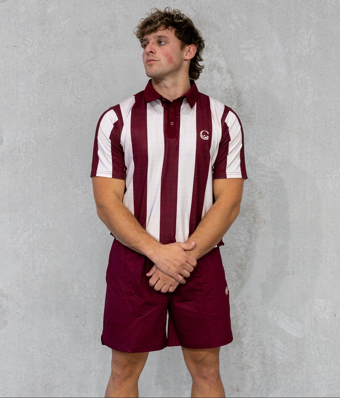 The ' Red Stake ' Performance Polo