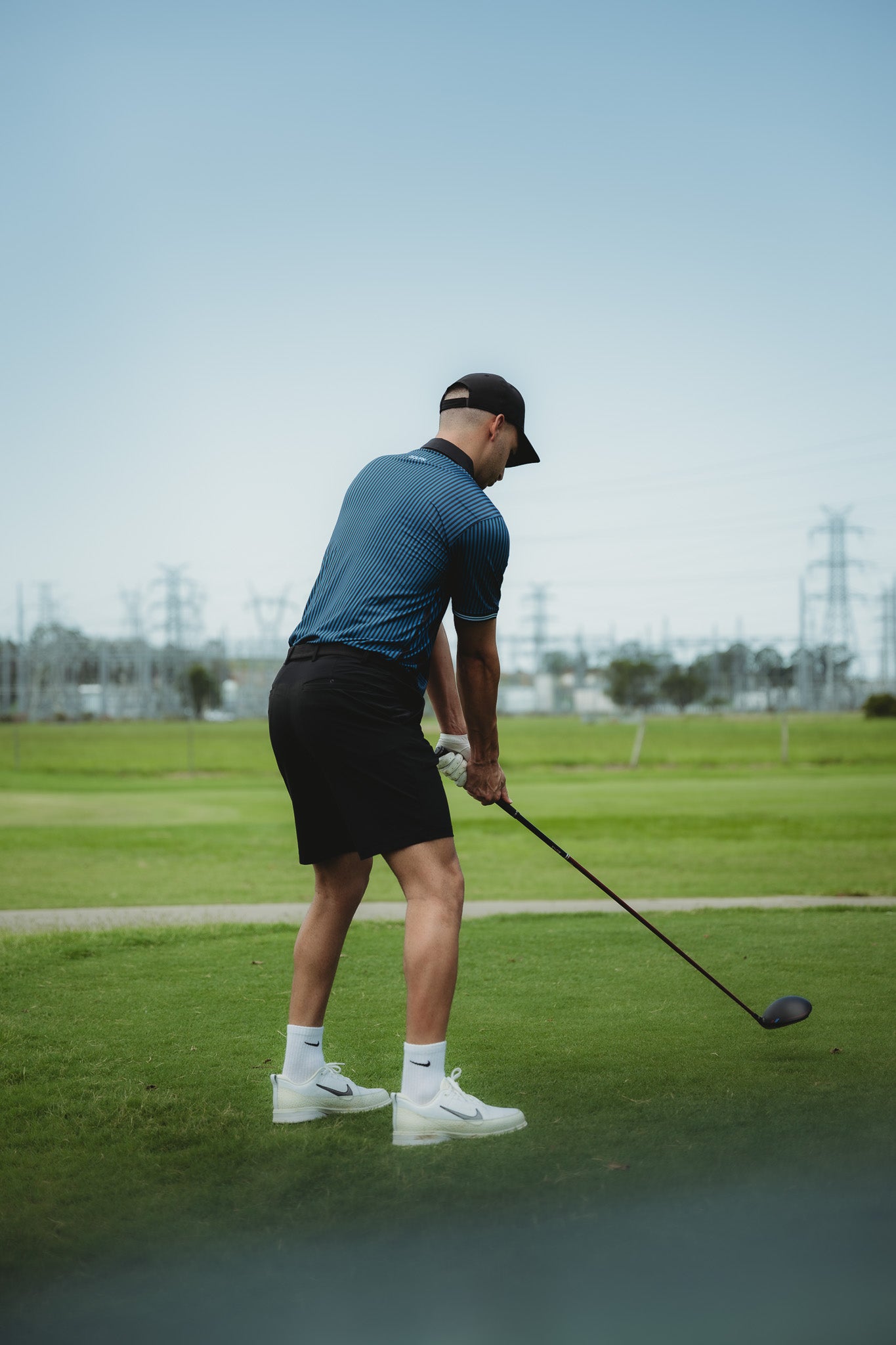 Performance Tee - Blue Print